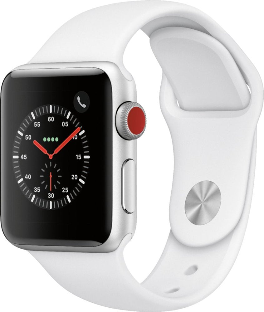 Apple Watch Series 3 (GPS + Cellular) 38mm Silver Aluminum Case - IDAT